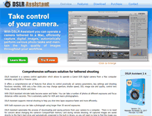 Tablet Screenshot of dslrassistant.com